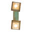 Luminaire suspendu tambour 2 lumières