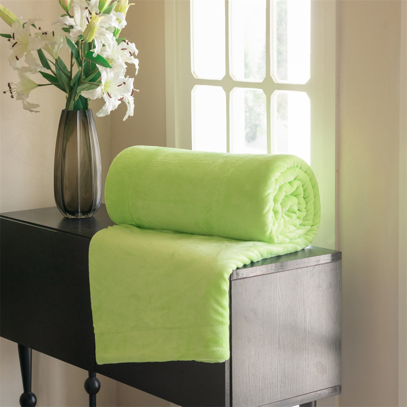 Blankets And Throws Throw Blanket, 150cm x 130cm, Green