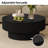 Round Drum Coffee Table with Storage-389920643-393056294