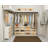 Closet Organizers and Storage 70Qt 3 Pack Stackable Storage Bins with 1 Lid Closet Organizer Boxes for Clothes Foldable Storage Box for Clothes/Toys/Office Supplies/Snacks(23Qt X 3)