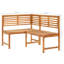 Nicoletti 4 - Person Acacia Patio Dining Set with