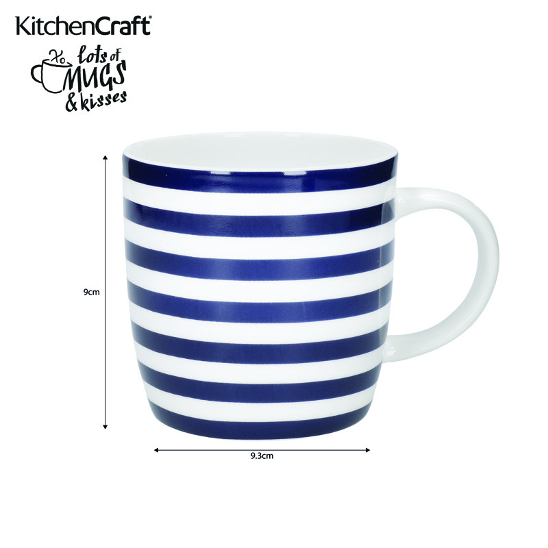 Nautical 4 Piece Mug Set