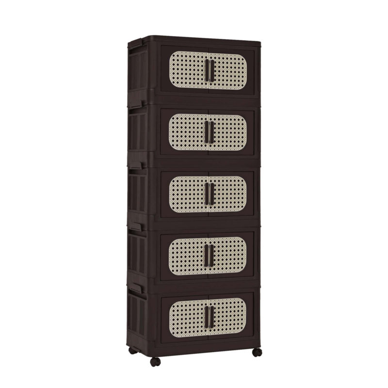 Armoire de rangement 20 po, Brun