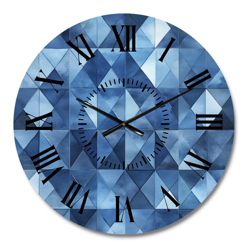Horloge murale moderne en métal, Petit