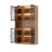 Glennell Lighted China Cabinet With Glass Doors And Shelves-1824619415