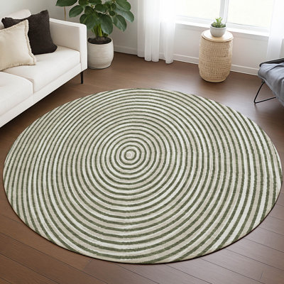 Tapis géométrique intérieur / extérieur lavable à la machine Chantille ACN2647