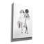Art mural sur toile Epic Graffiti «Paris Girlfriend 4 Bw» par Mercedes Lopez Charro-106419482