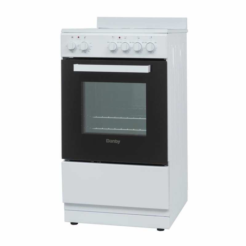 Danby 20" Wide Electric Range in White