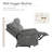 Zero Clearence RV Friendly Vegan Leather Power Recliner-497794933