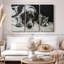 «Dog and Cat Friends» sur toile-1990136537