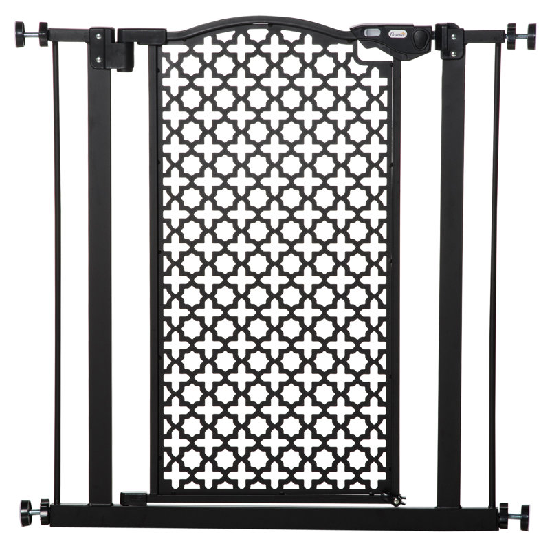 Pressure Mounted Pet Gate With Door