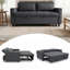 Myleen 2 Seater Linen Sofa Bed