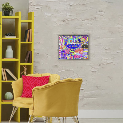Cadre flottant Fabulous Las Vegas, design par Jess Stempel