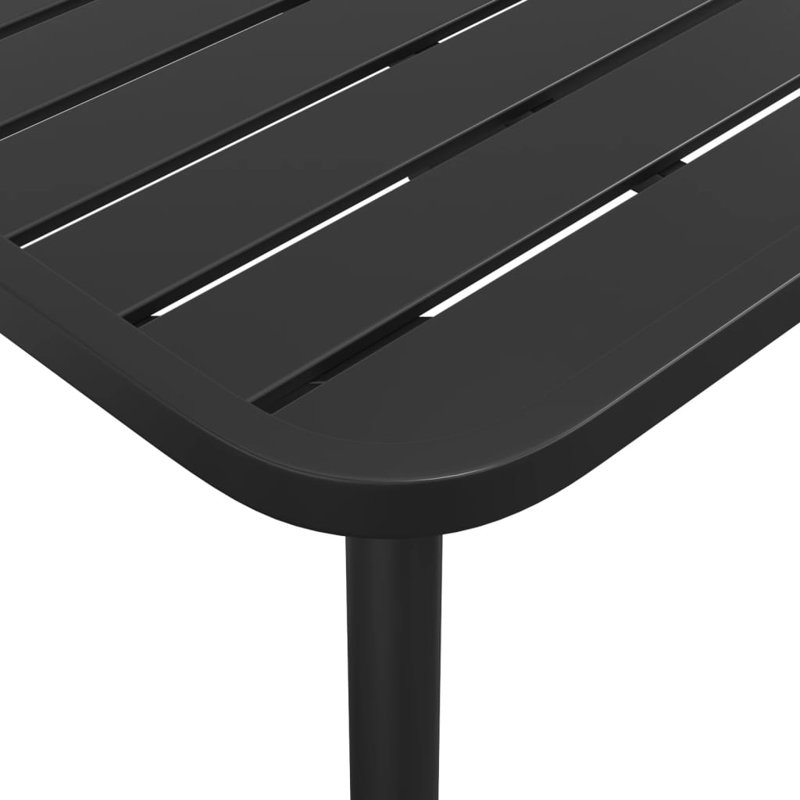 Aieesha 8 - Person Patio Dining Set with Rectangular Table, 71cm H x 200cm W x 100cm D