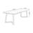 Modern and simple solid wood rectangular dining table-40859554