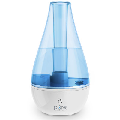 Pure Enrichment 0.27 Gallons Cool Mist Ultrasonic Tabletop Humidifier for 160 Cubic Feet
