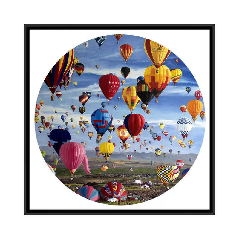 The Bride by Shay Kun - Print on Canvas, Black Framed, 66.04 cm H x 66.04 cm W
