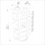 Suaad 150cm H x 80cm W Bookcase-1691527255