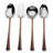 Ahrianna 4 Piece Stainless Steel Hostess Set