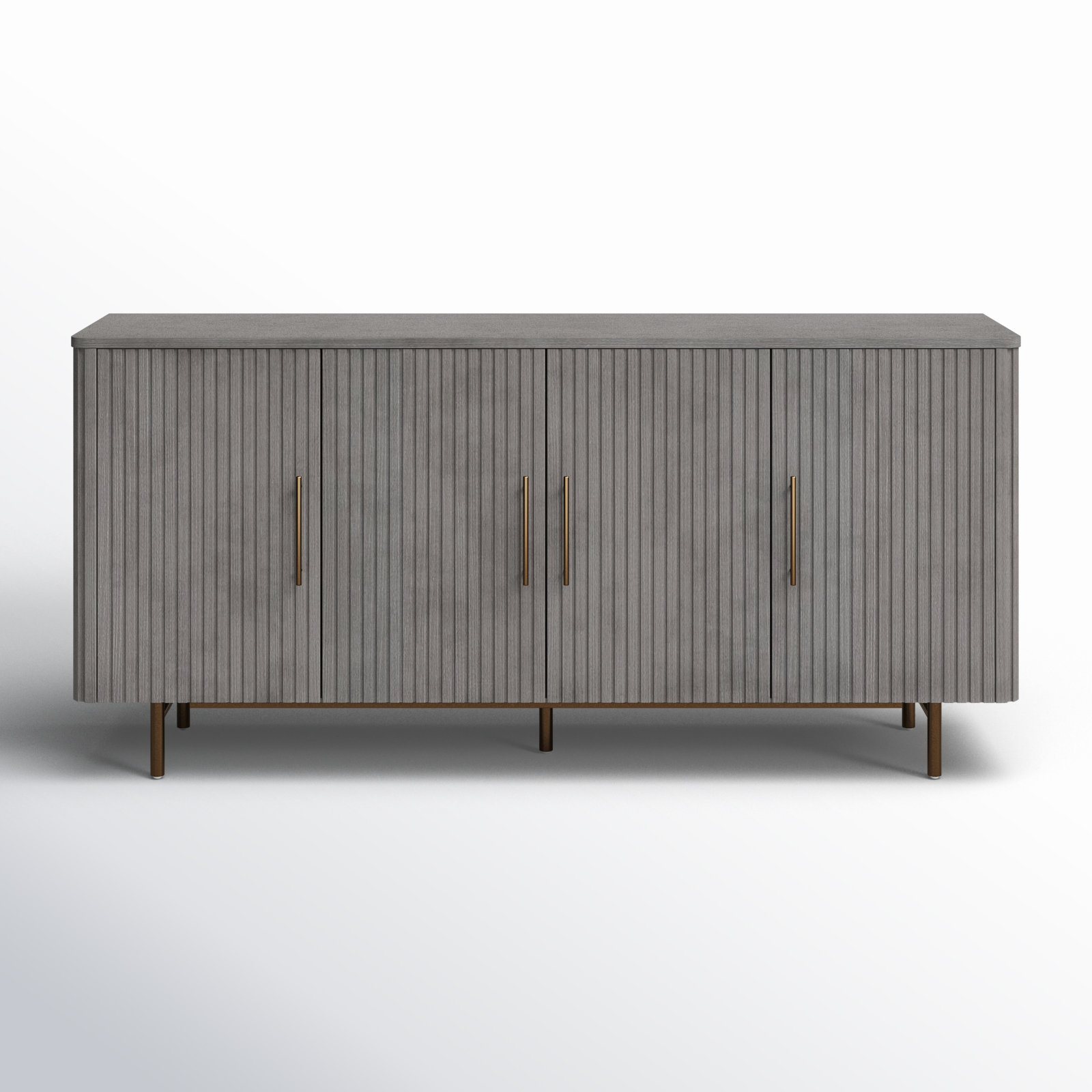Adona 71'' Media Console, Gray