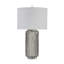 Crista Table Lamp, Nickel