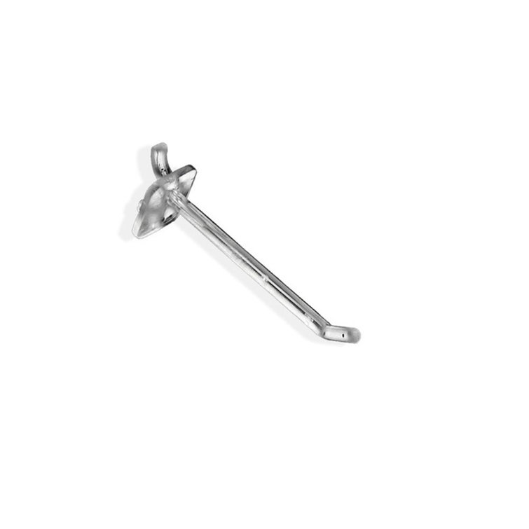 4" Lexan Hook: 0.287" Diameter, 50-Pack
