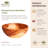 Rainforest Bowls Wood Serving Bowl