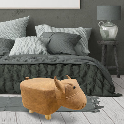 Cimarron Velvet Ottoman