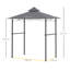 Nannore 255cm Steel Pop-up Gazebo