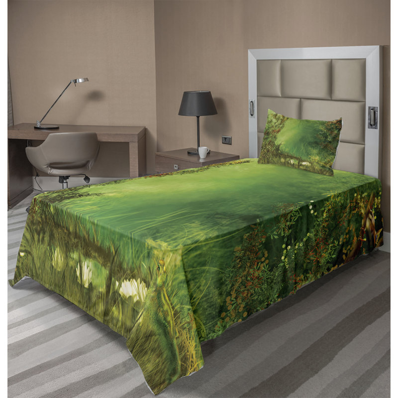 Microfiber Sheet Set, Twin Sheet Set + Fitted Sheet + 1 Pillowcase