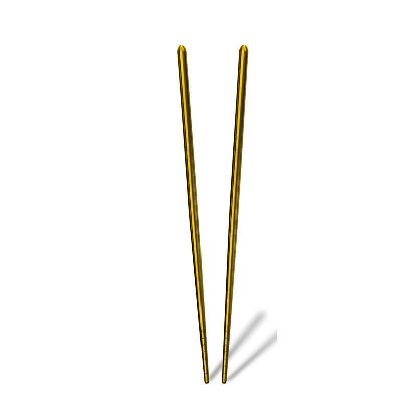 Ensemble de baguettes - 6 pièces - doré, Doré