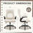 High Back Ergonomic Executive Chair with Headrest-106803591
