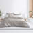 Linen Microfiber Duvet Cover Set-83571592