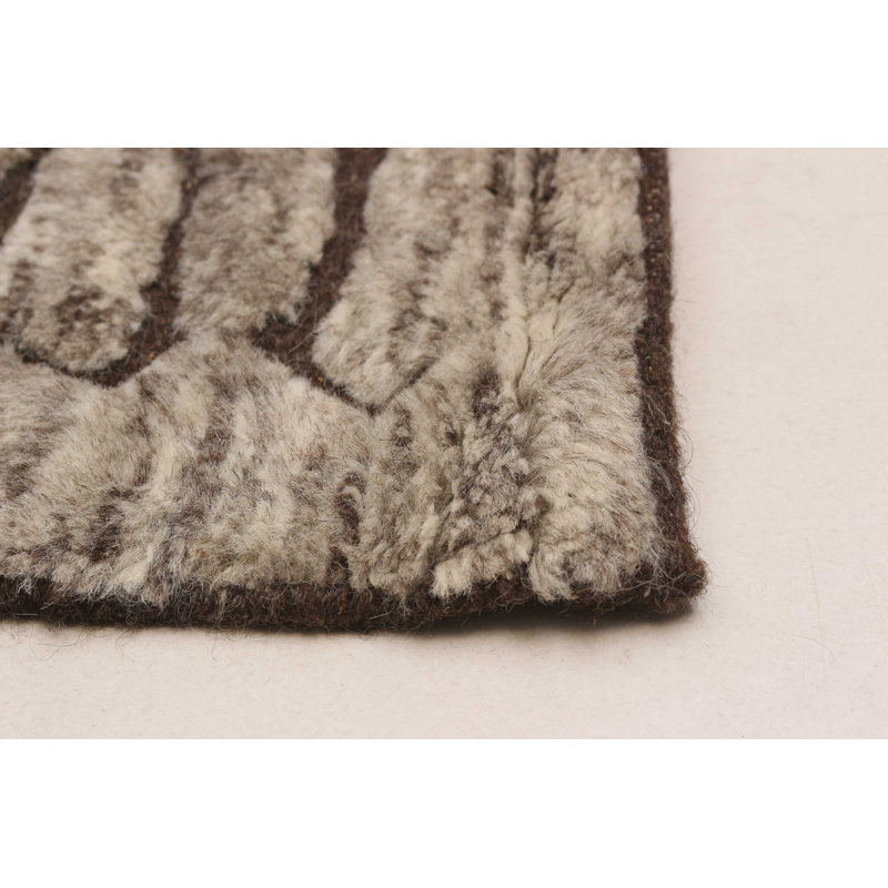 Tapis gris Tangier 8 pi 4 po x 11 pi 3 po