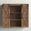Armoire de salle de bain murale avec portes de grange coulissantes H 29 po Loretto