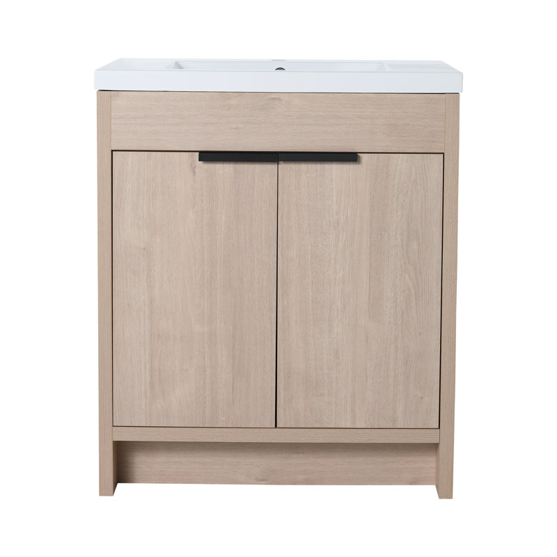 Meuble-lavabo autoportant 29,5 pouces Tomas