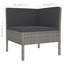 Ensemble de conversation modulaire avec coussins