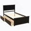 Lit plateforme avec rangement-1470812506