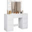 Almir Dressing Table with Mirror