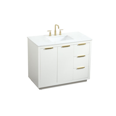 Ensemble de meuble-lavabo simple 42 po Broadlands