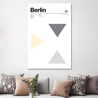 Berlin by Nick Barclay - Print on Canvas