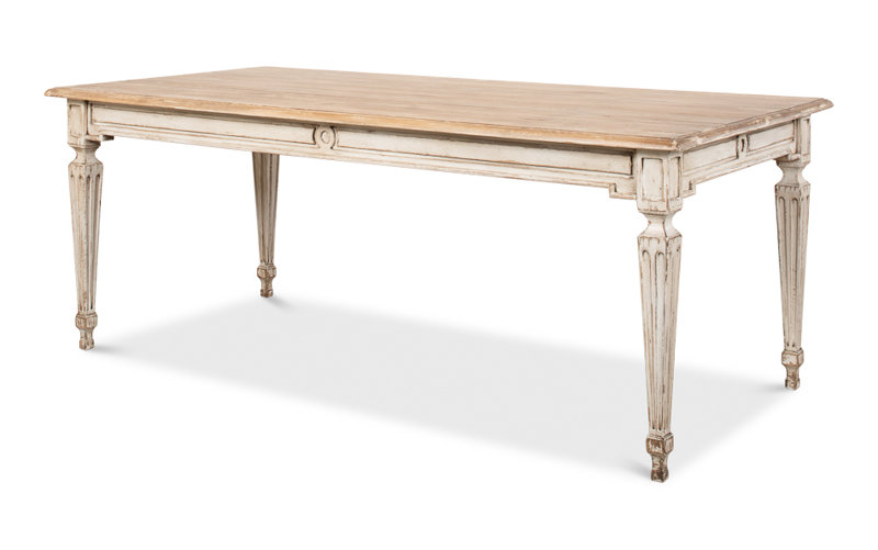 Elise Pine Wood Dining Table