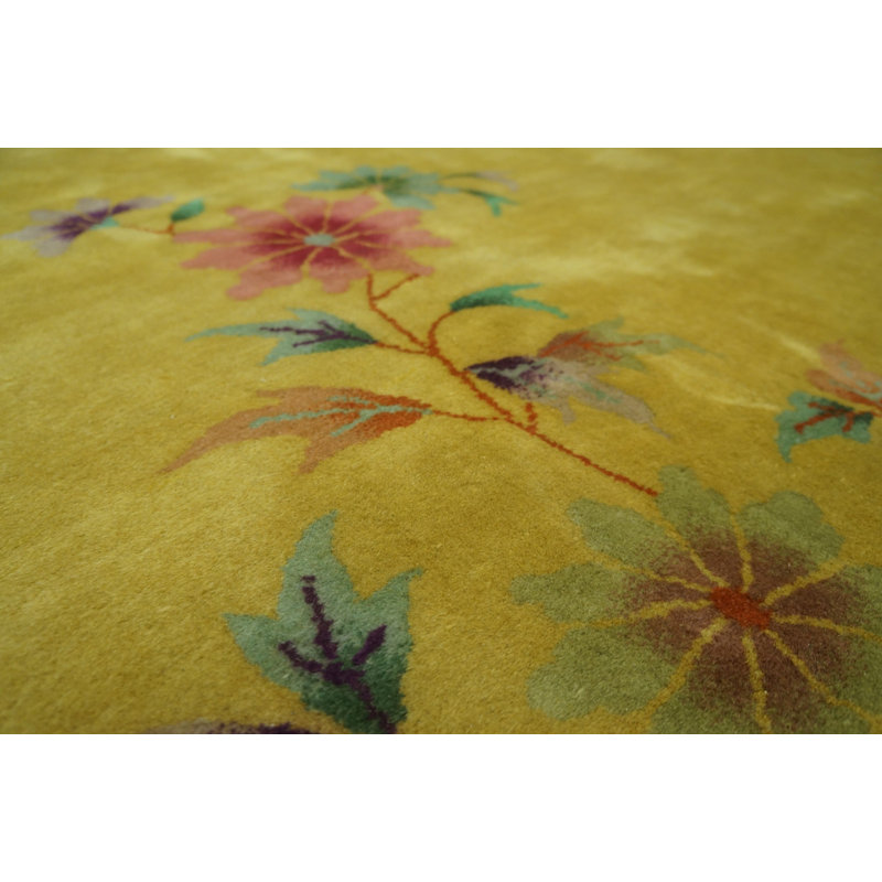 Tapis art déco antique chinois