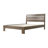 Full Size Solid Wood Platform Bed Frame, Headboard & Footboard, 12 Heavy-Duty Slatted Design, Center Metal Legs, Easy Assembly, No Box Spring Needed, Anti-Noise & Slip-Free, Barnwood Finish-1122935838-1122935824