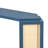 Narrow Console Table With Unique Irregular Top Design & Open Shelf-644746432