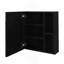 Armoire à pharmacie à miroir Lincoln, cinq tablettes intérieures-621879286