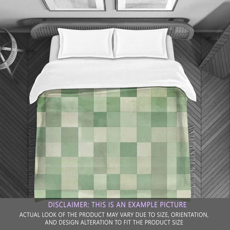 Checkered Comforter, Queen Comforter