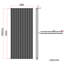 Camaran Vertical Designer Radiator-1980303024