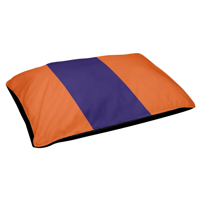 Coussin extérieur Phoenix, Très grand (l 50 po x P 40 po x H 17 po), Orange / mauve / orange