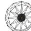 Exira Metal Wall Clock